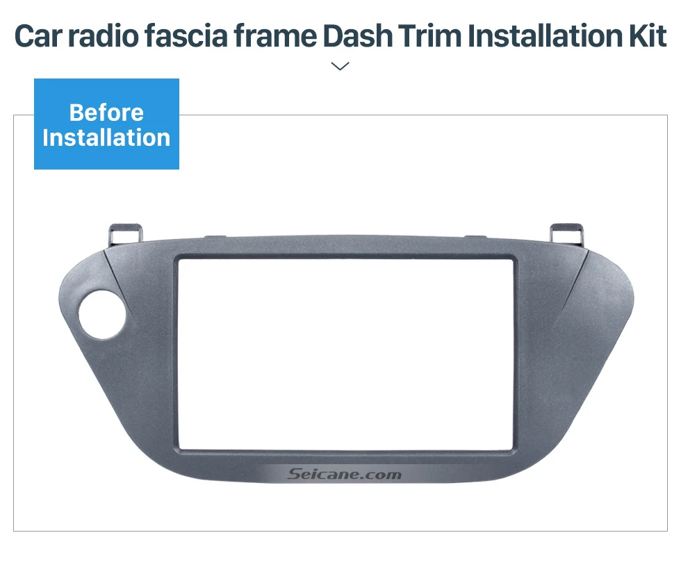 Seicane популярная двойная Din Автомобильная стерео рамка для приборной доски комплект для 2005 Toyota Vista Ardeo Dash Kit отделка ободок автомобиля переоборудование DVD рамка
