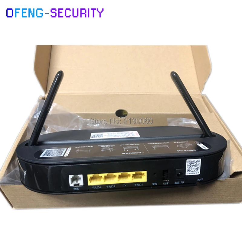 20 шт HS8145V EPON ONU ONT HGU двухдиапазонный маршрутизатор 4GE+ 1Tel+ 1USB+ 2 wifi(2,4G/5G), английская прошивка, 2,4G& 5G двухдиапазонный wifi
