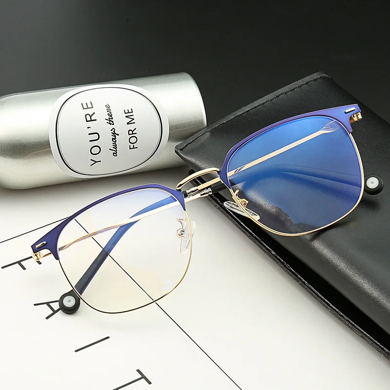 

Cubojue Blue Light Glasses Women Men Tint Film Computer Eyewear Blocking Blue Radiation Gaming Work Eye Protect UV400 Fashion