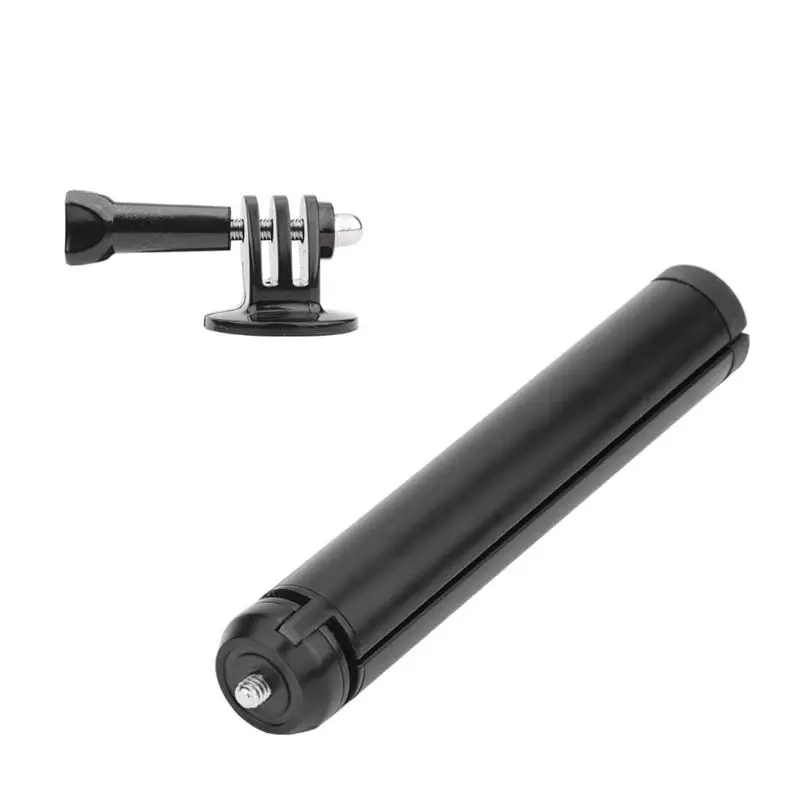 Premium New Black Durable Aluminum Alloy Metal Holder Adapter Tripod Stand for DJI Osmo Action Sports Camera Accessories