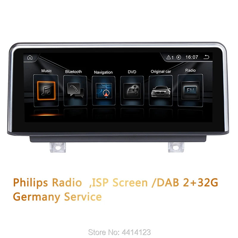 Sale Android 7.1 Car Multimedia Player auto audio For BMW 1 Series/F20/F21 2011-2016 Original NBT gps radio Bluetooth Aux 2