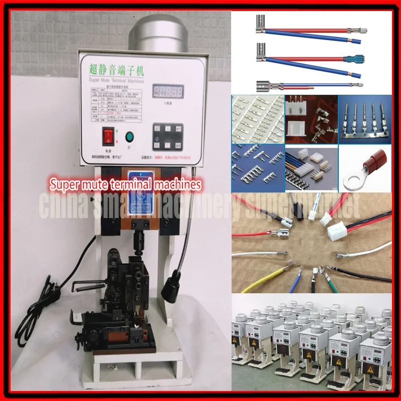 

Factory Price Semi-automatic Ultra-quiet terminal machine Terminal crimping machine wire cutting crimping machine 1.5T;15KN