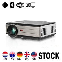 CAIWEI Smart LCD LED Projector Android WiFi Proyector Home Theater Beamer Wireless Sync HD 1080P Movie Audio Video TV HDMI