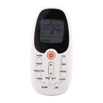 

SOONHUA Mini Stylish White Air Conditioner Remote Control Multiple Modes 2AAA Batteries Replacement Controller For Midea R06 BGE