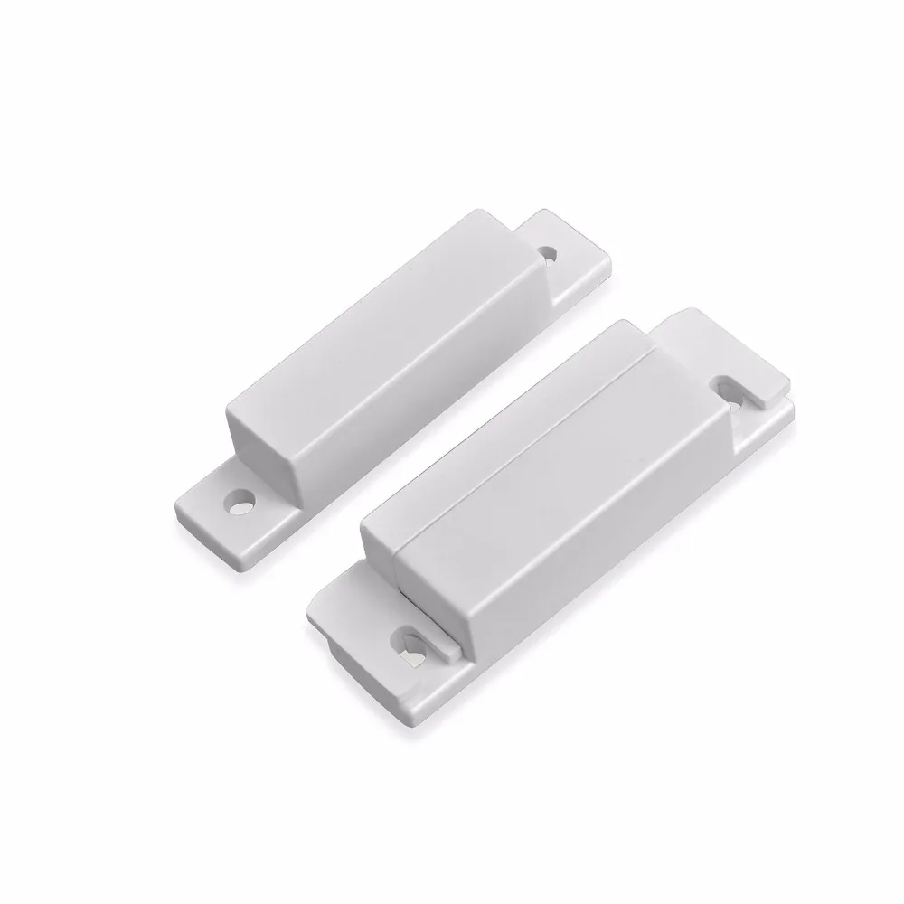 

5pcs/lot Wired Door Window Magnetic Sensor Switch Work With PTSN and GSM Alarm System