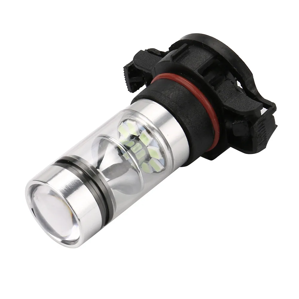 

2PCS Ultra White LED Fog Light Driver Light Accessories Refit Kit Light Bulb H16 2504 5201 5202 8000K Ice Blue 19Mar22