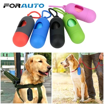 

Car Garbage Bag Waterproof Waste Bag for Car Home Pet Office Auto Seat Back Hanging Trash Can 15 Pieces/Roll With Storage Box