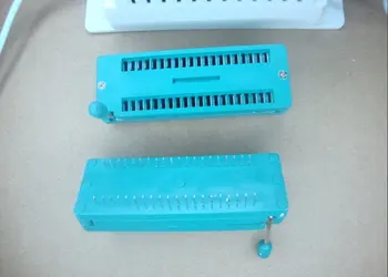 

Free Shipping 10pcs/lot IC Test Universal ZIF Socket 14pin 14 pin dip 2.54mm IC Socket pitch