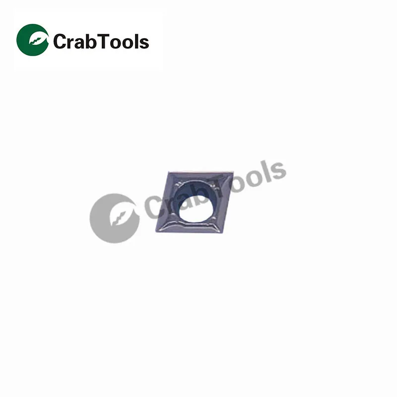 

Crab Tools KYOCERA 10PC CCMT09T304GK PR1125 Metal Turning Lathe Tools Turning Cutter Carbide Insert CNC Tool Tip Machine