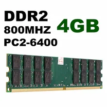 New Arrival 4GB DDR2 800MHZ PC2 6400 240 Pins Desktop PC Memory For AMD Motherboard Hight