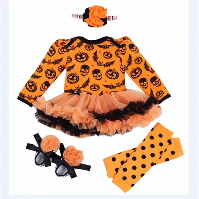 

0-24M Baby Romper Dress for Newborn Baby's First Christmas Costume Baby Girl clothes Halloween Tutu Dress Costume Clothes Outfit