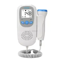 Vcomin Fetal Doppler hand-hold Pocket portable sound Baby heart pregnancy Ultrasound fetus doppler Detector machine monitor hire