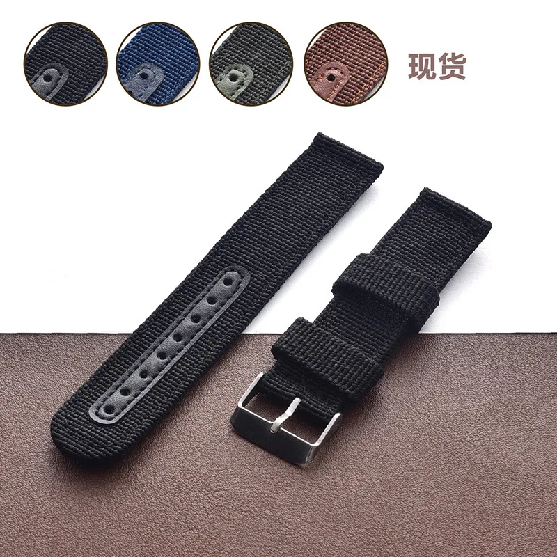 

strap for Samsung Galaxy 42mm Gear sport S2 Classic 20mm nylon watch replace bracelet band for huami amazfit bip/Ticwatch 2 E