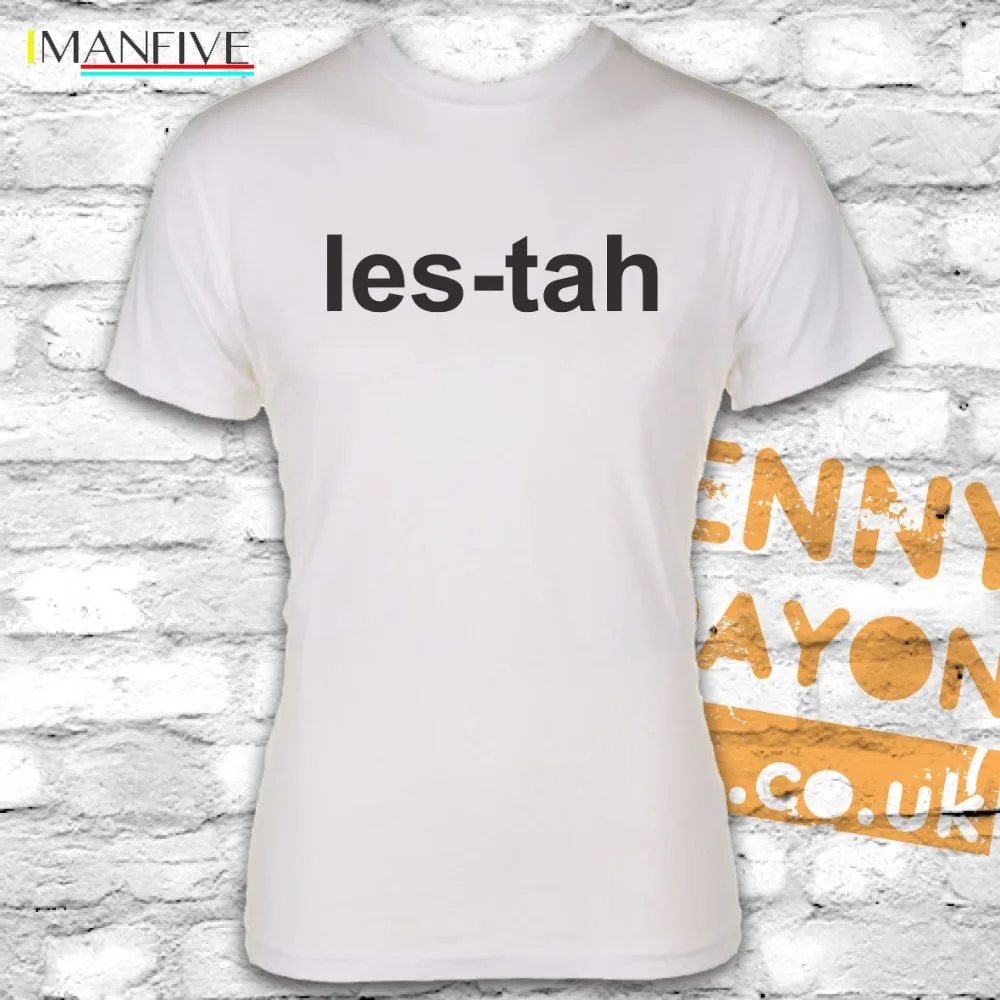 

LES-TAH EEZ EH T SHIRT LESTA LEICESTER CITY 2019 Newest Men'S Funny Streetwear Tees T Shirts
