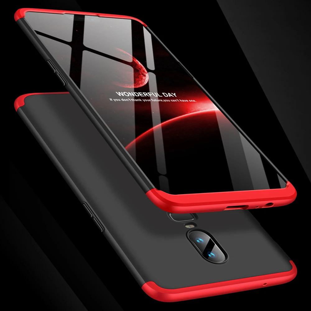 

For Oneplus 6 Case 360 Degree Protected Full Body Phone Case for One plus 6 Case Oneplus6 Shockproof Cover for Oneplus 6 1+6