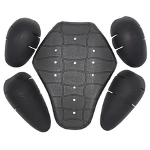 MOTRAVEL 5 pçs/set Ombro Joelho Cotoveleiras de Proteção Da Motocicleta de Volta Protetor Motocross Racing Suit Interior Equipamentos de Torresmos