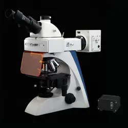 Тринокулярный LED флуоресценции микроскоп EUM-5000FLED со светодиодной возбуждения флуоресценции