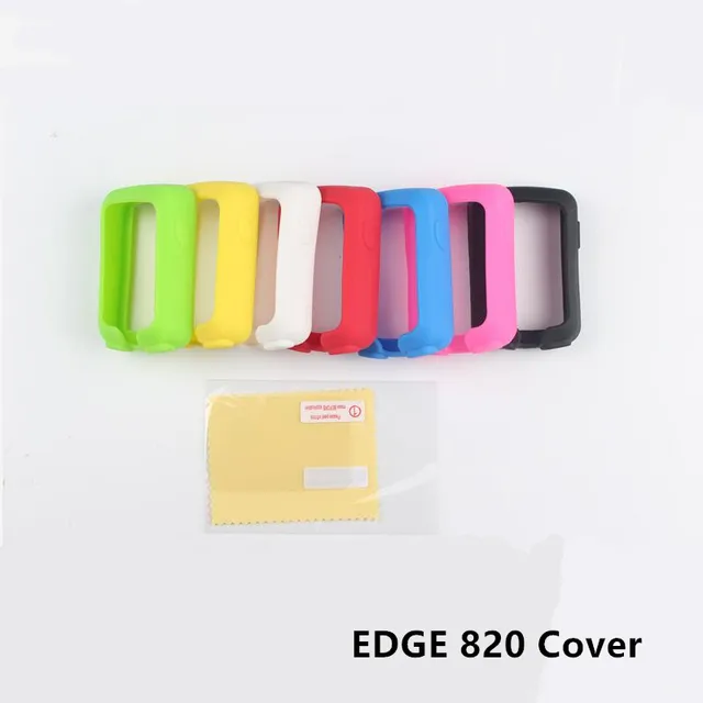 US $2.47 Outdoor Cycling Edge 820 computer Silicone Rubber Protect Case + LCD Screen Film Protector For Garm