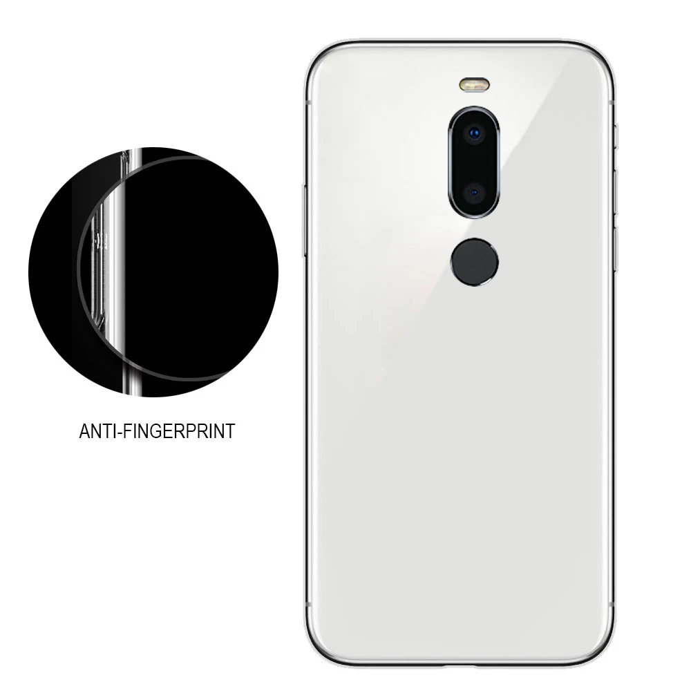 Прозрачный мягкий чехол с необработанным эффектом для Meizu Note 8|Бамперы| |