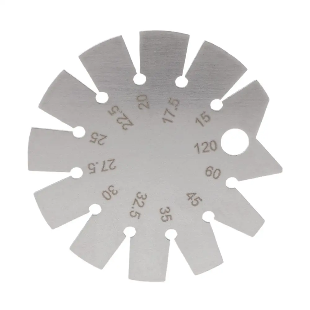  Stainless Steel Bevel Gauge Angle Protractor Range 15°-120° Gage Tools