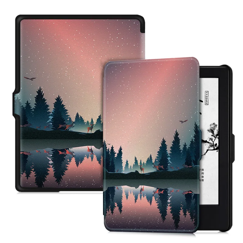 

BOZHUORUI Ultrathin Magnetic Smart Cover Case For 2016 6 Inch Kindle Basic 8th Generation eReader Cover with Auto Wake/Sleep