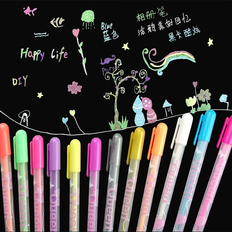 Гелевые Ручки Для Рисования Купить