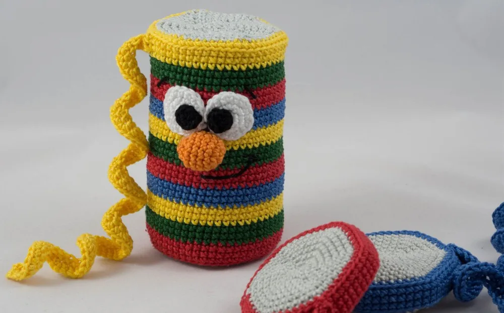 Крючком игрушки amigurumi погремушка air aoil рулонная модель номер w58