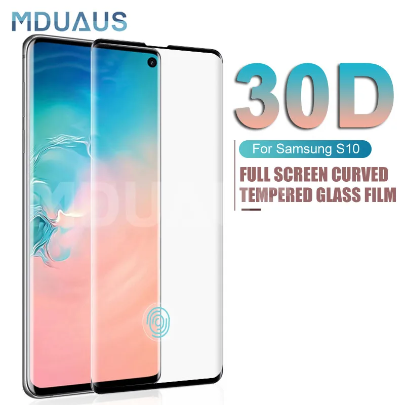 

30D Protective Glass on the For Samsung Galaxy S10 S9 S8 Plus S7 Edge S10e Note 8 9 Tempered Screen Protector Glass Film Case