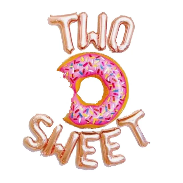 5pcs-lot-72-43cm-two-sweet-Letters-Foil-balloons-Donut-Balloon-for-baby-shower-2nd-Birthday