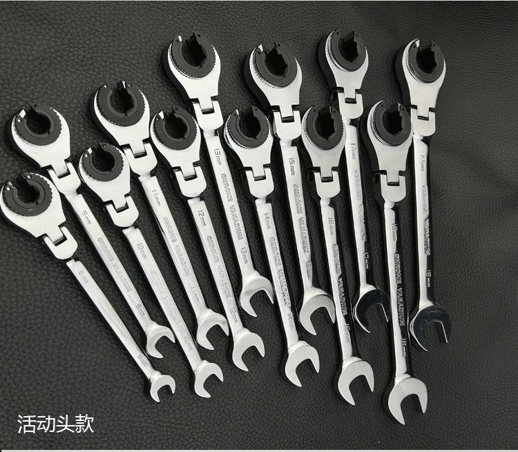

Tubing Flex Head Ratcheting Wrenches Gear Tube Wrench for Car Repair Oil Wrenches Spanner