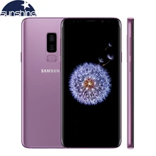 D’origine Samsung Galaxy S9 Plus 4G LTE Mobile téléphone 6.2 ”12MP 6 GB RAM 64/128/256 GB ROM Double retour Caméra Octa core Smartphone