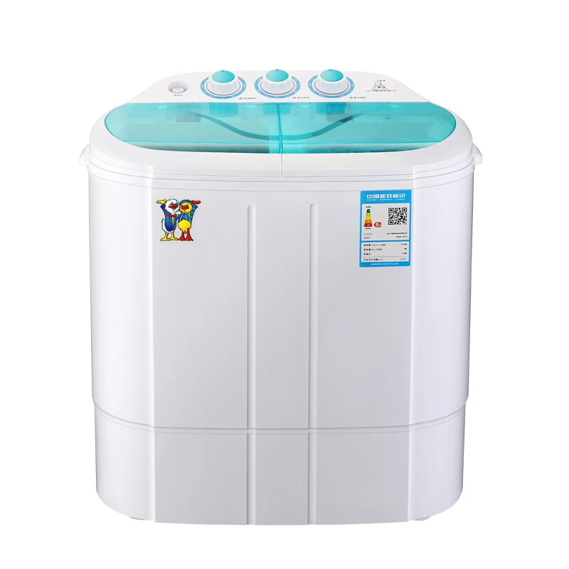 

Washer Machine Portable Washing Machine Portatil 2.5 Kg Small Double Cylinder Fully-Automatic Wave Wheel Mini Washing Machine