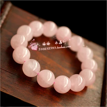 

Natural fashion accessories female crystal inlaying bracelet jewelry popular pink crystal