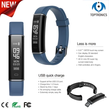 

New Arrival Accurate Pedometer Tracker Digital Sports Smartbracelet Waterproof Fitness Sleep Monitor Smart Bracelet For Gifts
