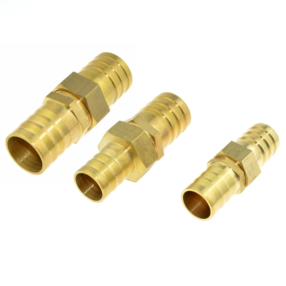 Brass Fitting 25mm Hose Barb to 25mm 32mm OD Hose Gas Coupler Connector Raccord Barb Reducer