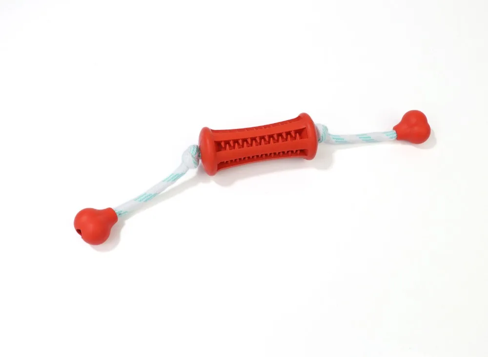 Dog Interactive Toy Leaky Feeding Rope Piercing Stick Rubber Resistant To Bite Molar Pet Dog Chew Toys Tooth Cleaning Training (16)