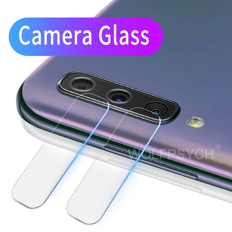 

For Samsung A50 A70 A10 A20 A30 A40 A80 A90 A8s M10 M20 M30 M40 Camera Lens Tempered Glass Screen Protector Film Full Cover