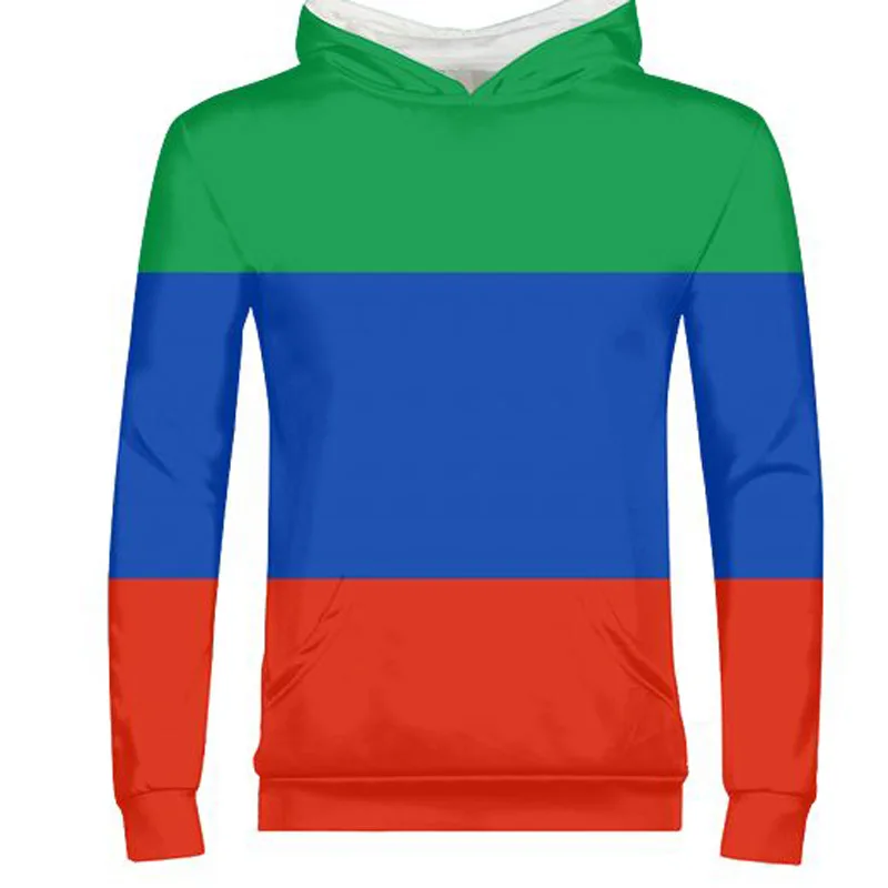 

DAGESTAN male free custom photo Makhachkala zipper sweatshirt print flag DIY Russian Russia Rossiya Kizlyar Khasavyurt clothes