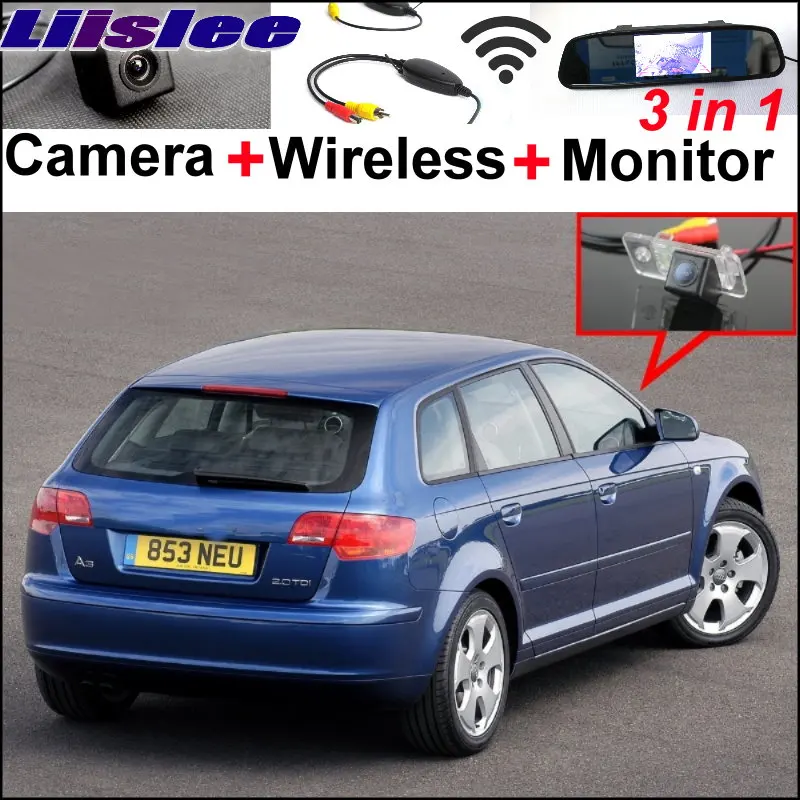 Liislee 3в1 специальная WiFi камера + беспроводной приемник зеркальный монитор простая