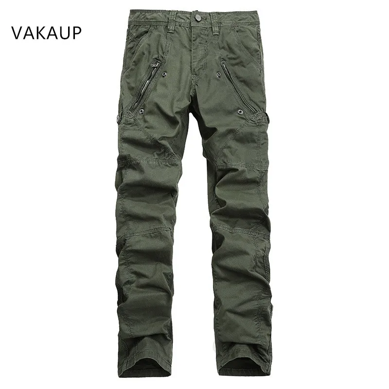 

2019 Cargo Pants Men Cotton Casual Fashion Zipper Men Pants Summer Joggers High Quality Trousers Street Sweatpants