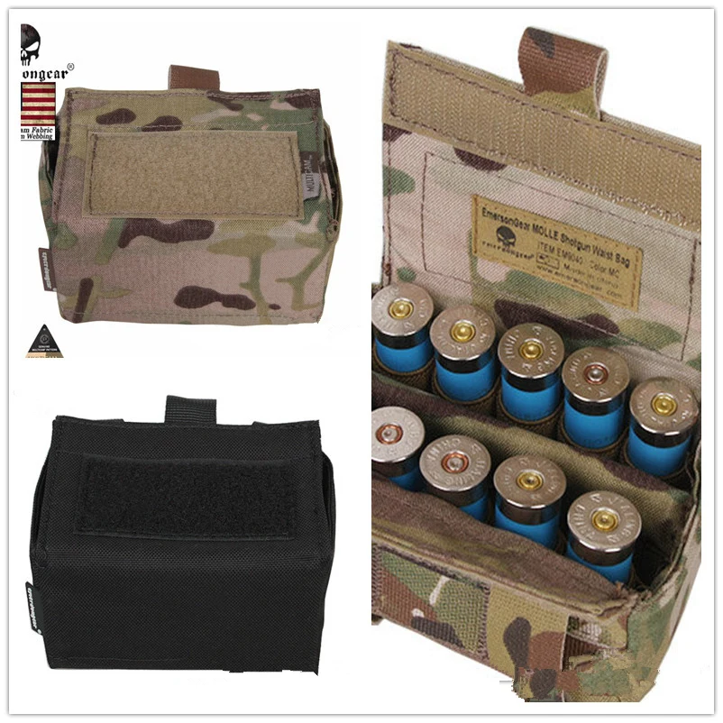 Emerson Airsoft Paintball Shotgun Bullet Pouch Tactical Military