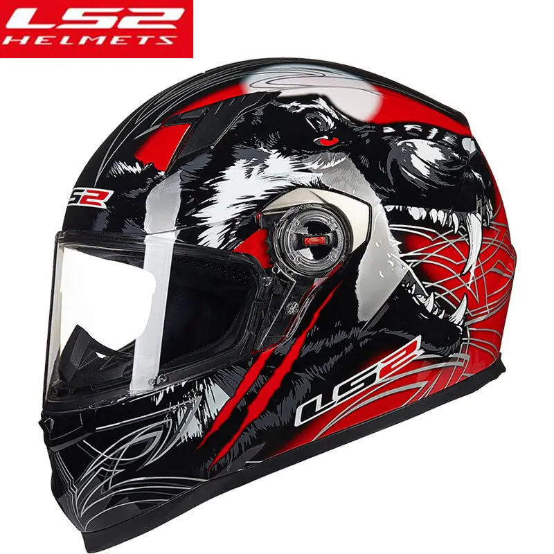 LS2 FF358 полный шлем rcycle для мужчин и женщин Гонки Capacetes ls2 Casco мотоциклетные шлемы de moto ciclista - Цвет: 3