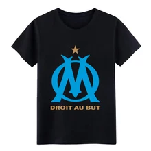 t olympique marseille vintage t shirt men printed tee shirt S-XXXL Novelty Crazy Breathable Spring Vintage tshirt