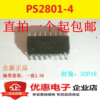 

10PCS PS2801-4 PS2801C-4 SOP-16 patch four-channel new original