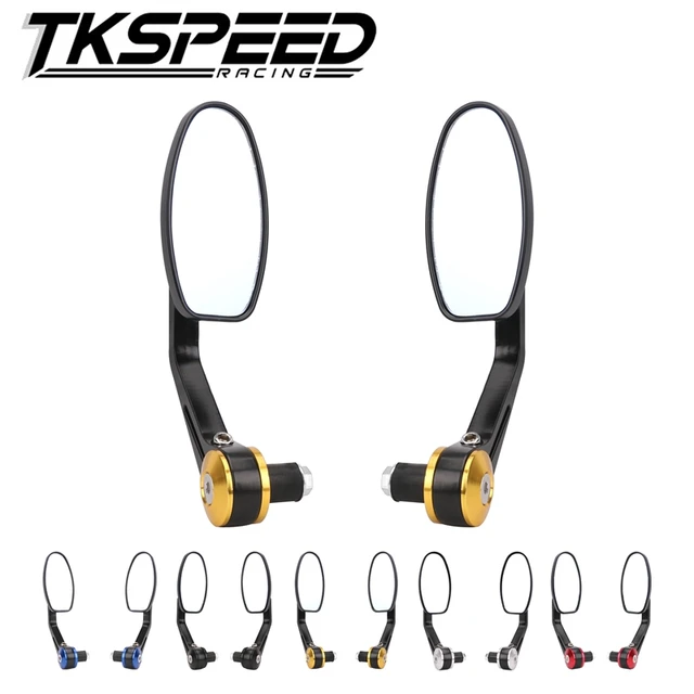 Best Price 7/8 "Universal Motorcycle Rear View Mirror Bar Rear View Mirror Coffee Machine Racer Rear View Mirror Motorcycle Handle Mirror