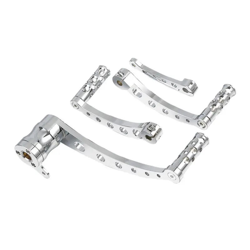 Buy Chrome Heel Toe Shift Lever With Shifter Peg For