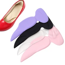 1 пара, женские защитные стельки на каблуке, подушечки для обуви, силиконовые, самоклеющиеся, на высоком каблуке, гелевый вкладыш, поддержка арки