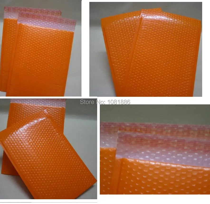 Orange bubble mailer / bubble envelope Size 20*25+4cm Orange gift bags
