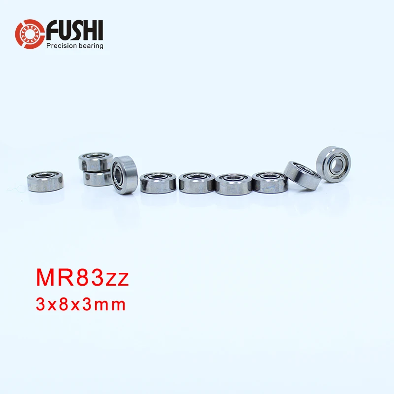 Шарикоподшипник MR128zz MR148zz MR74zz MR83zz MR93zz 10 шт. миниатюрный метрический подшипник из