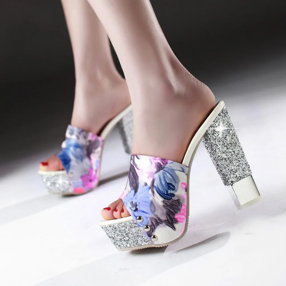 ASUMER/Босоножки на платформе привлекательные свадебные туфли на блестящем ультравысоком Обувь на высоком каблуке свадебные туфли; летние сапоги с открытым носком женская летняя обувь сандалия высокого качества Дамская обувь